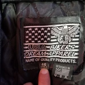 Bikers Appearal Heavy leather riding jacket